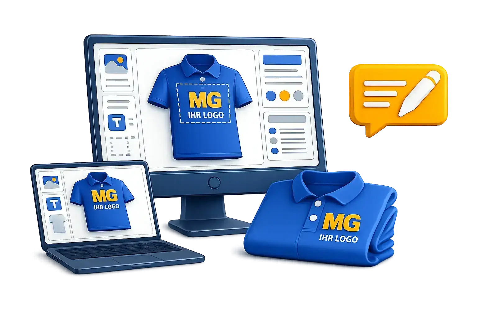 Datencheck und Vorschau für Corporate Wear in NRW
