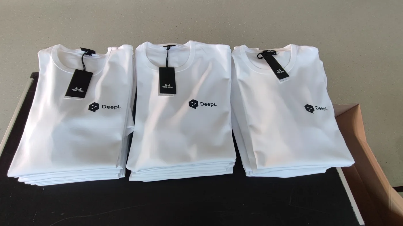 Digitaldruck-Projekt für Corporate Wear eines Unternehmens in NRW